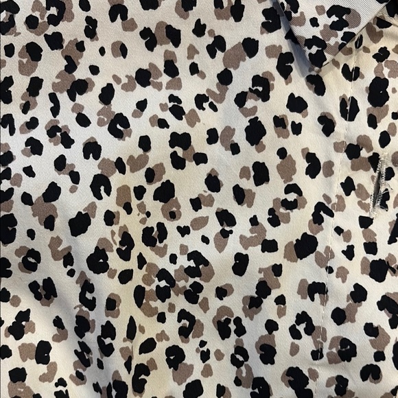 Leopard Print Button-Up Dress - Picture 4 of 6